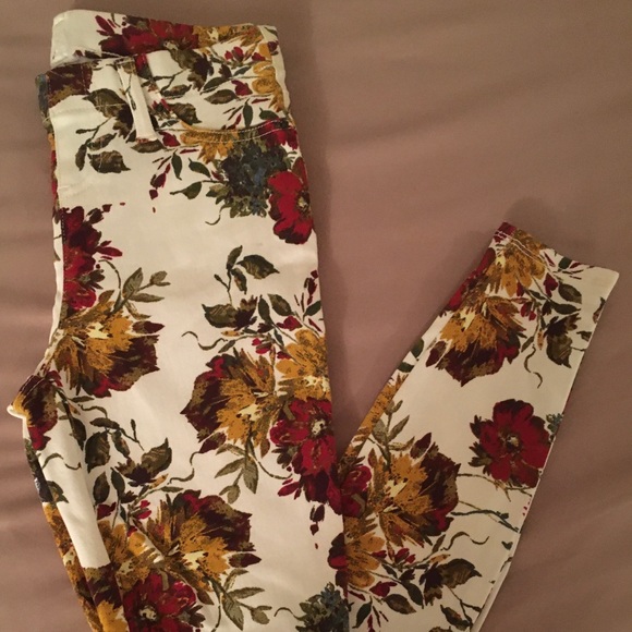 Floral Jeggings - Picture 1 of 4